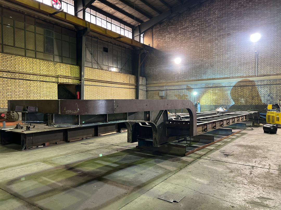 تولید و فروش تریلی کمرشکن ۳ محور لیماک در اراک